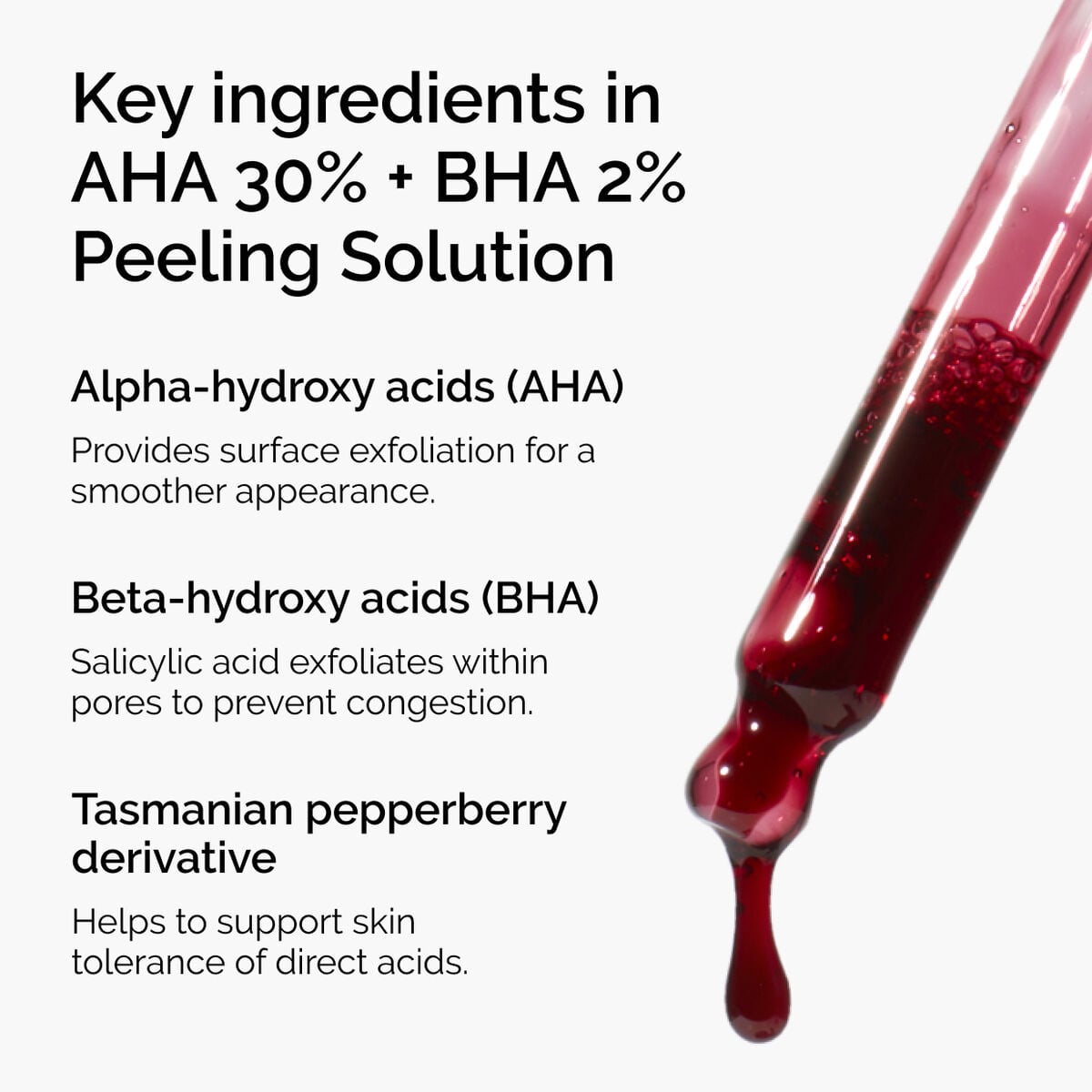 AHA + BHA Peeling Solution Targeted Serum Care J9