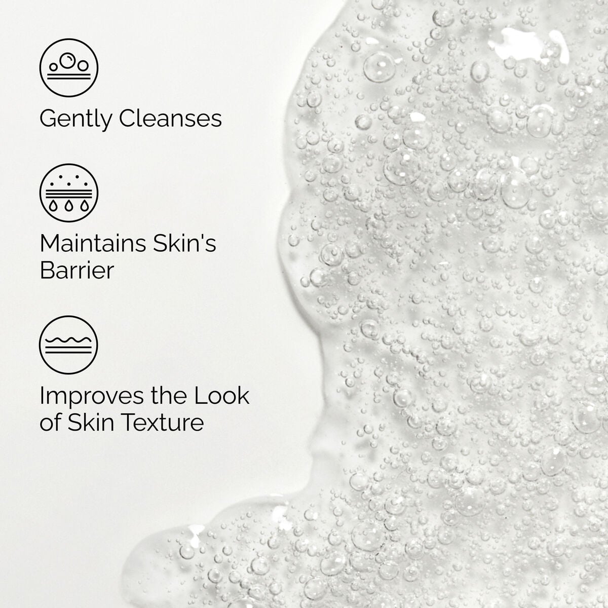 Glucoside Foaming Cleanser Gentle Cleansing Care B8