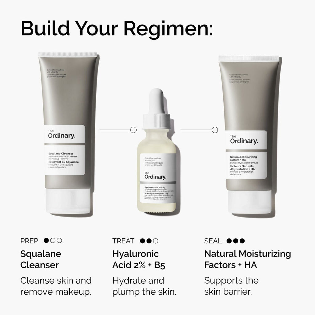 Hyaluronic Acid + B5 (with Ceramides) Targeted Serum Care W3
