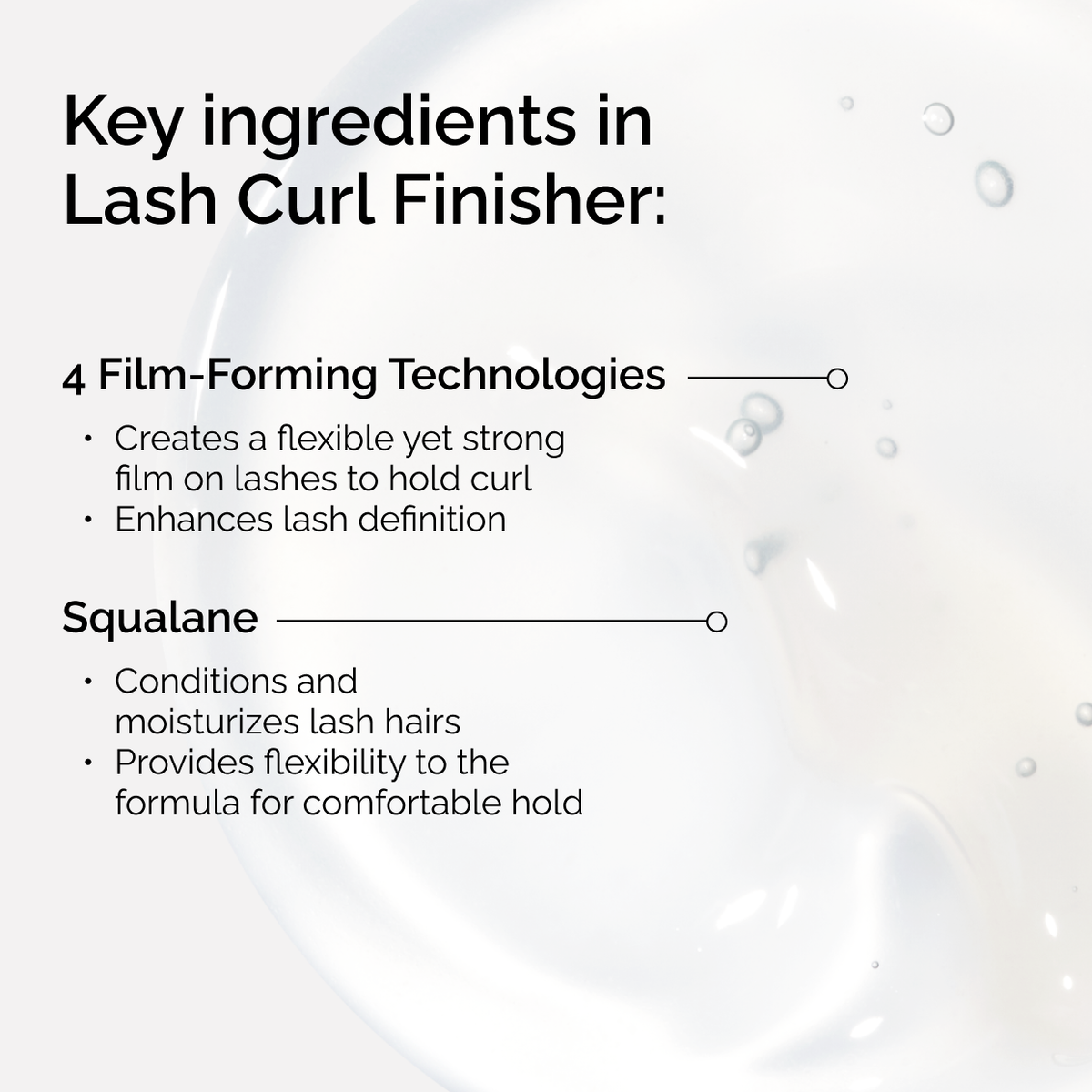 Lash Curl Finisher Hair Scalp Care M8