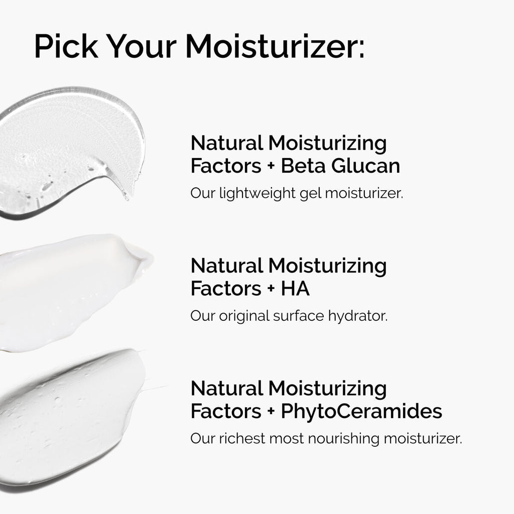 Natural Moisturizing Factors + Beta Glucan Daily Treatment Ritual M3