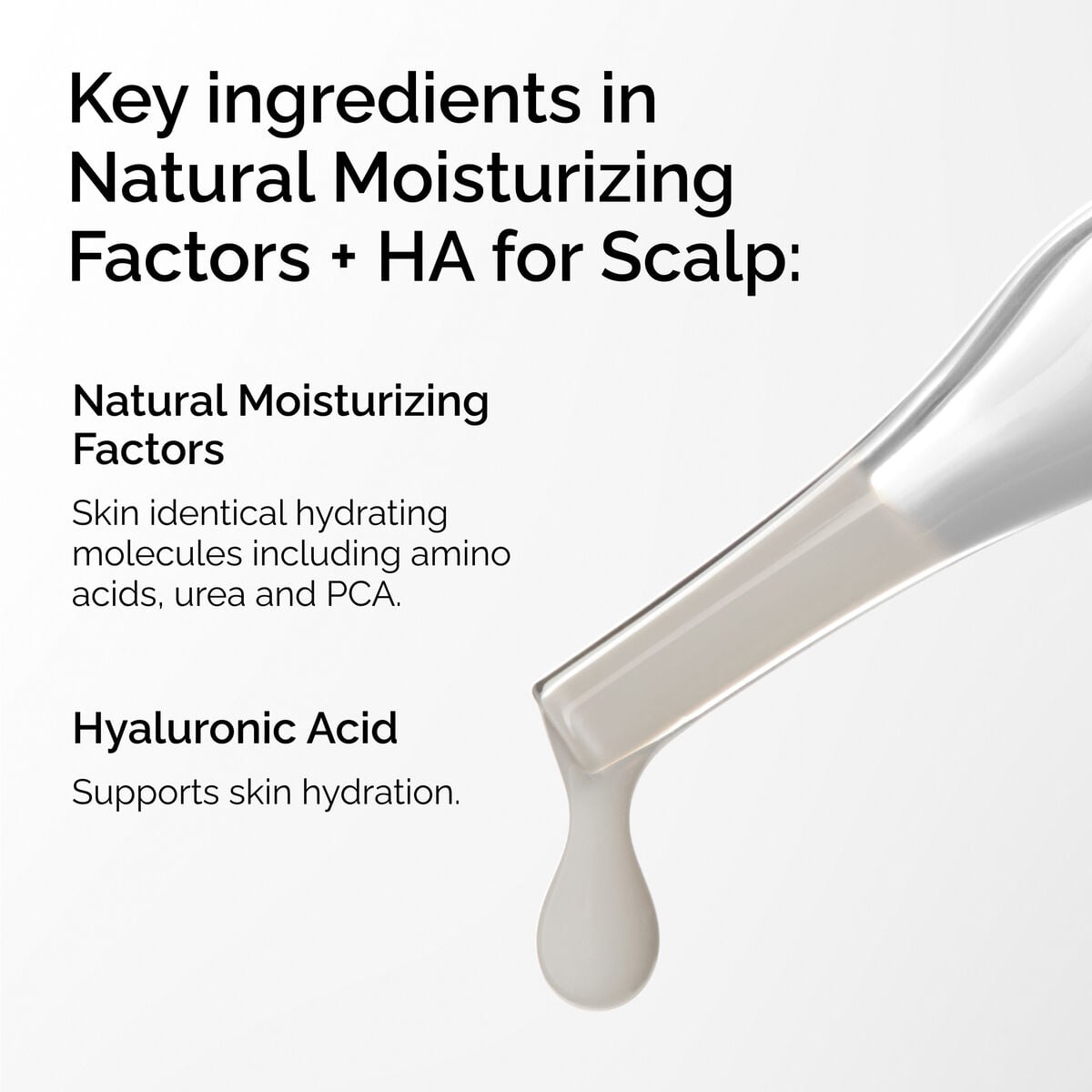 Natural Moisturizing Factors + HA for Scalp Targeted Serum Care B6