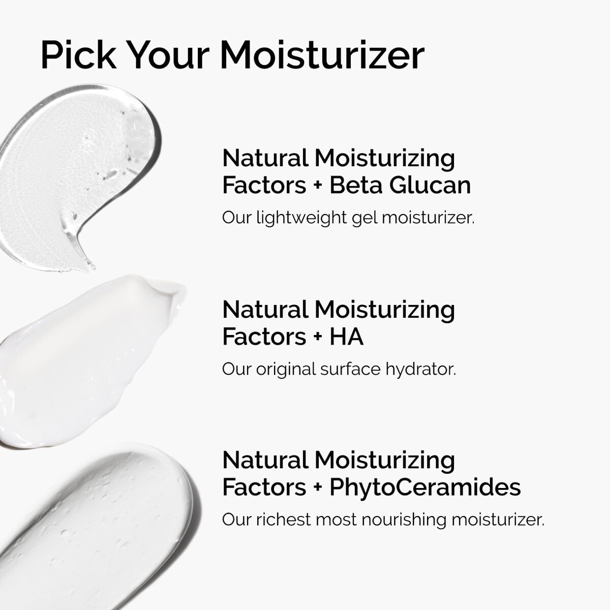 Natural Moisturizing Factors + HA Targeted Serum Care X4