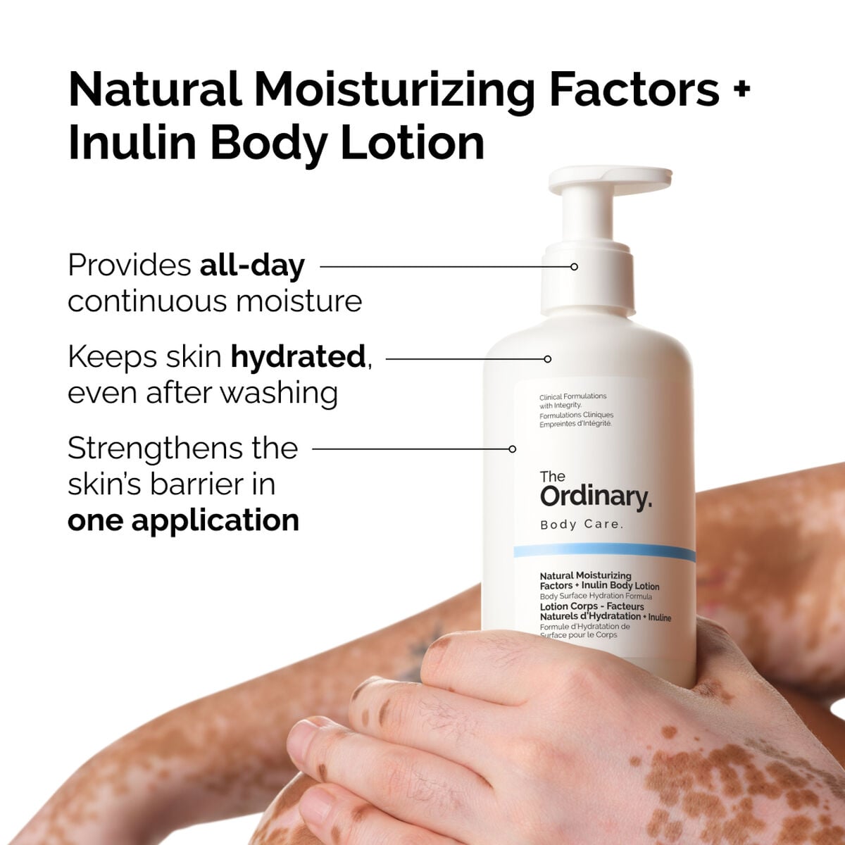 Natural Moisturizing Factors + Inulin Body Lotion Daily Treatment Ritual R0
