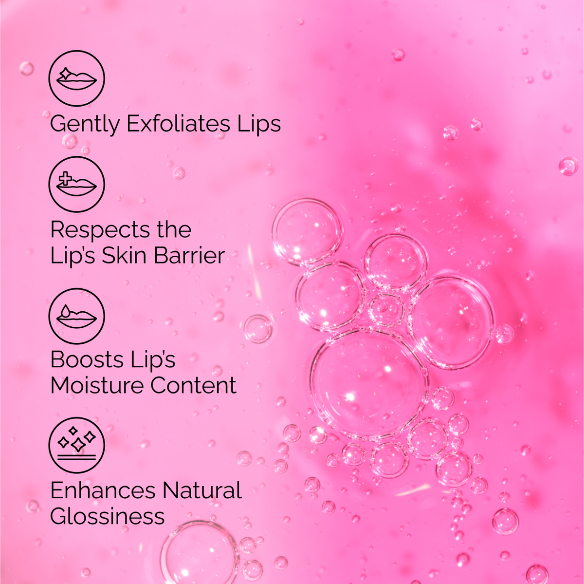 PHA Exfoliating Lip Serum Targeted Serum Care D6