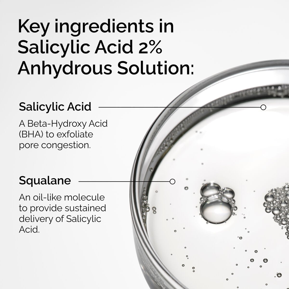 Salicylic Acid Anhydrous Solution Targeted Serum Care M9