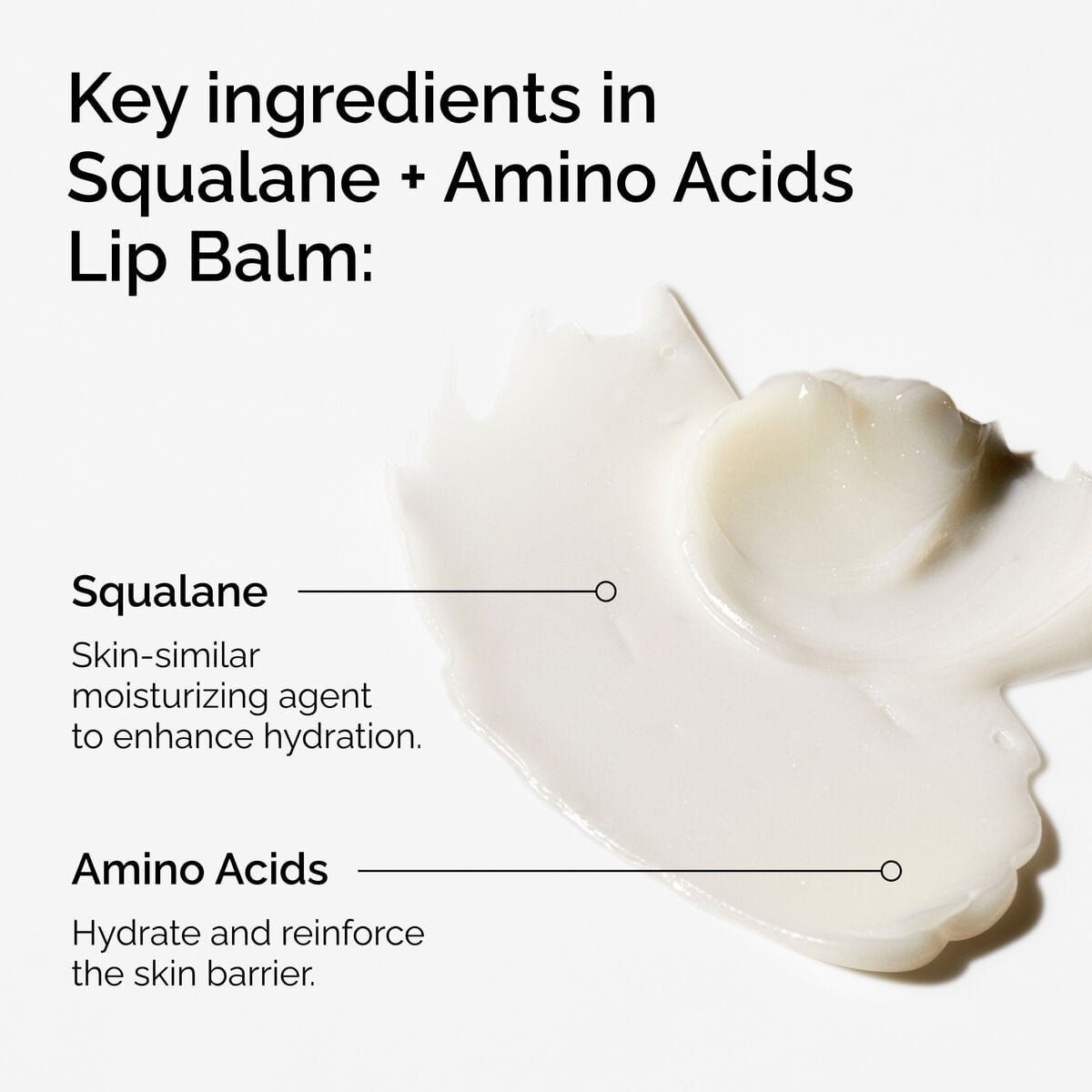 Squalane + Amino Acids Lip Balm Targeted Serum Care