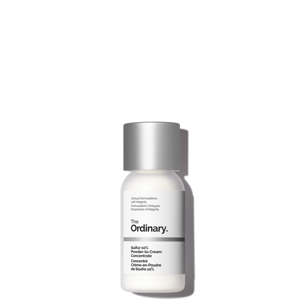 Sulfur 10% Powder-to-Cream Concentrate Targeted Serum Care