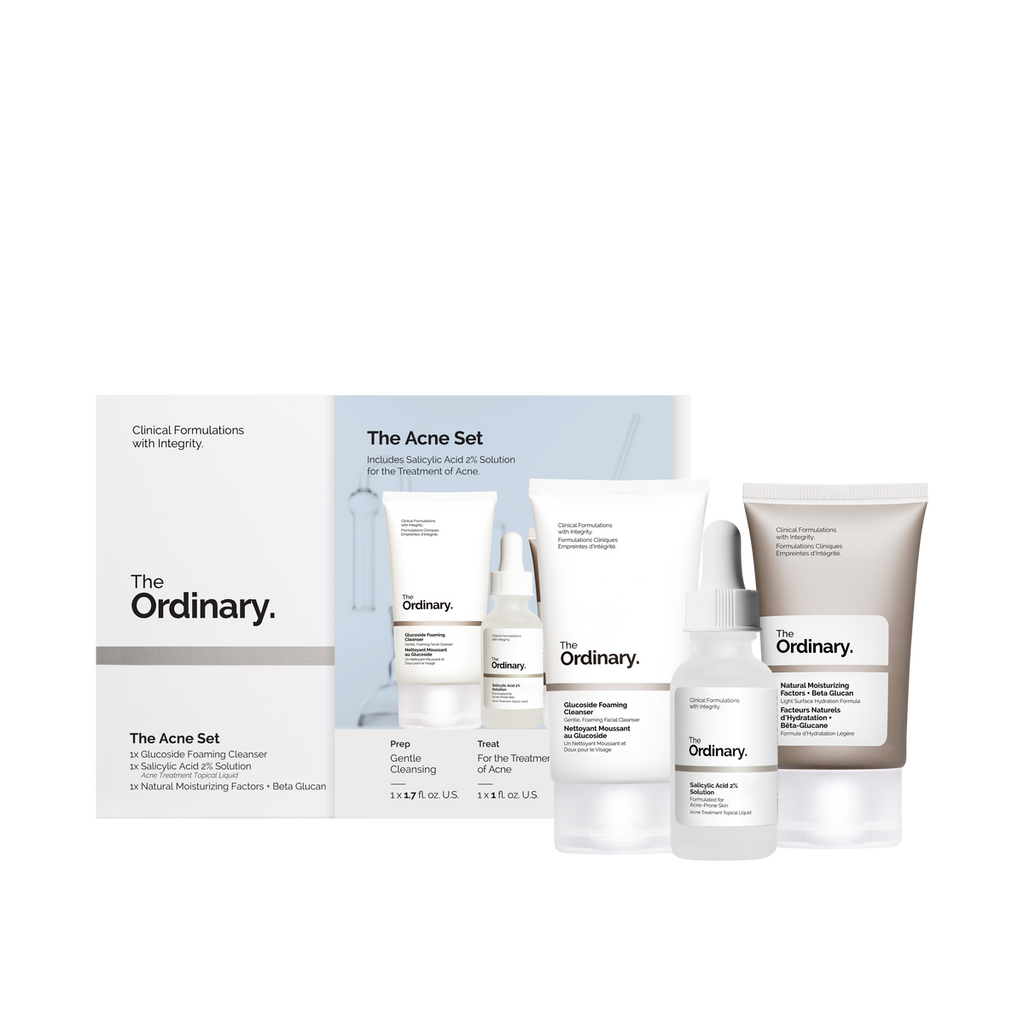 The Acne Set Curated Care Set G4