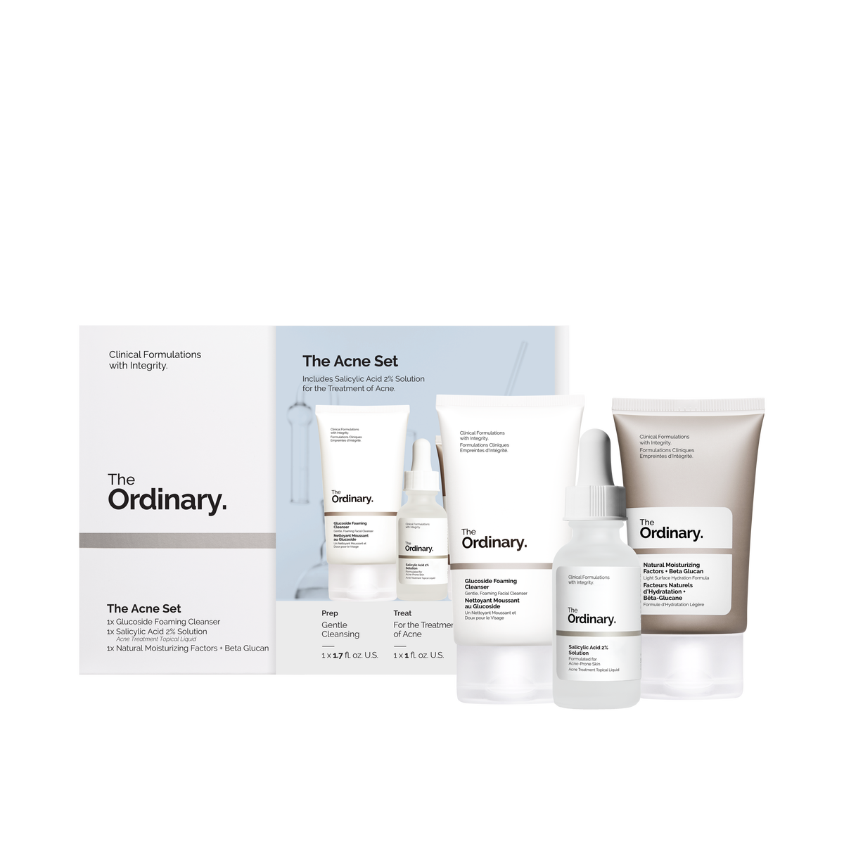 The Acne Set Curated Care Set G4