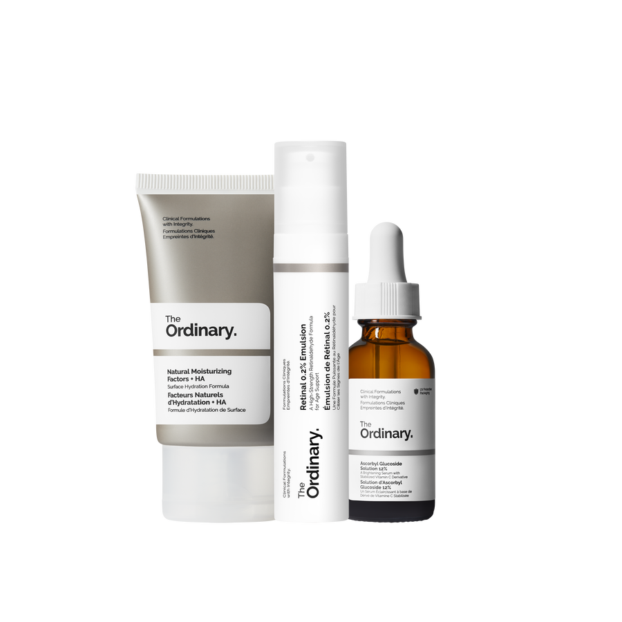 The Vitamin C & A Collection Curated Care Set Q0