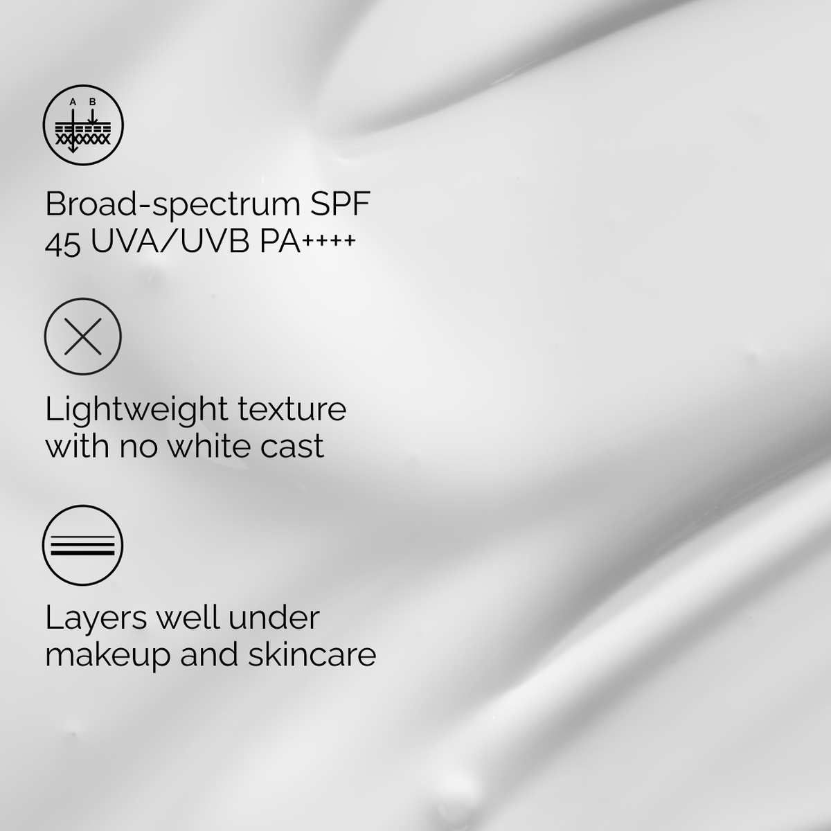 UV Filters SPF 45 Serum Daily Treatment Ritual D5